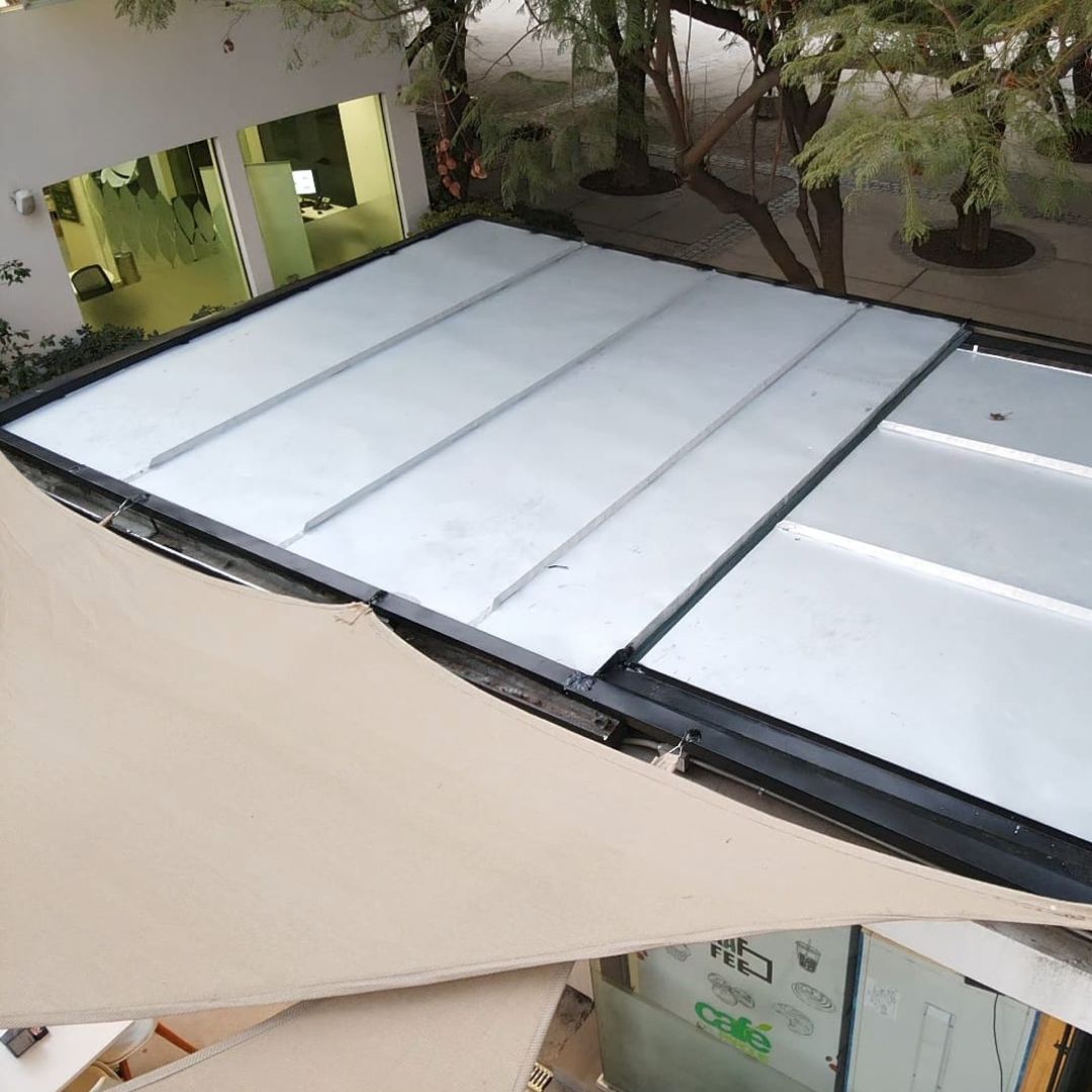 Techo Americano Parque Cafetería